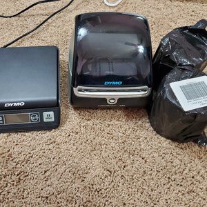 Dymo shipping label printer and scale